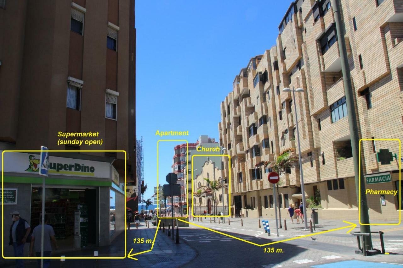 Yellow Sunmarine II Apartment Las Palmas de Gran Canaria Ngoại thất bức ảnh